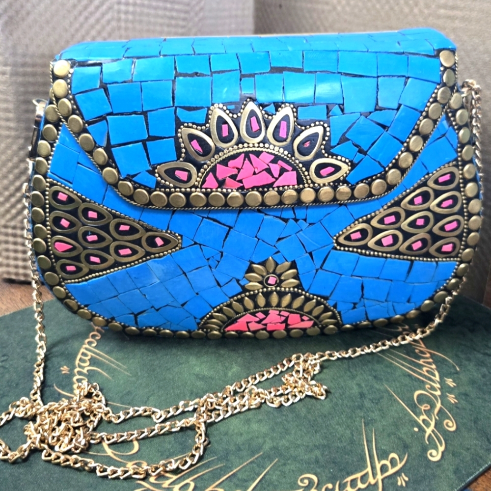 Ramla Mosaic Multicolor Purse